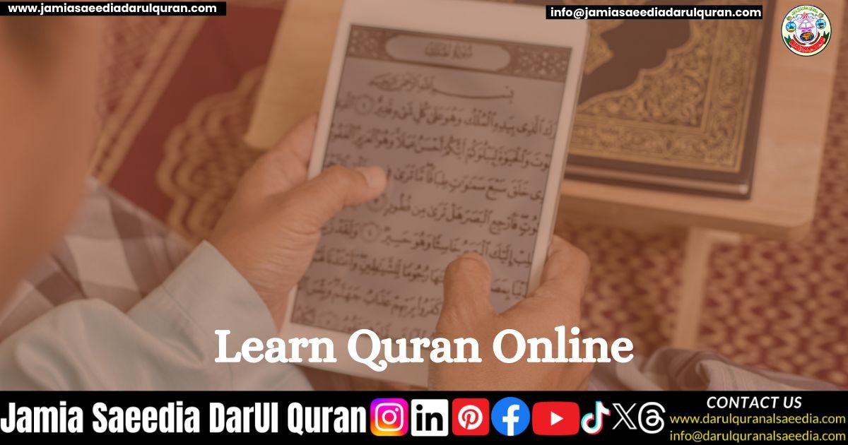 Learn Quran Online