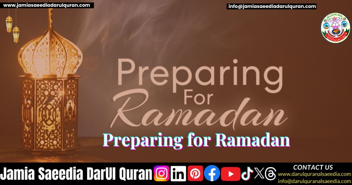 Preparing for Ramadan