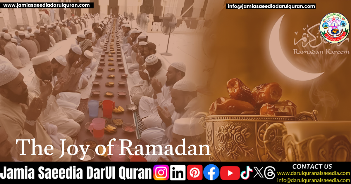 The Joy of Ramadan