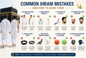 Common Ihram Mistakes to Avoid Before Umrah
